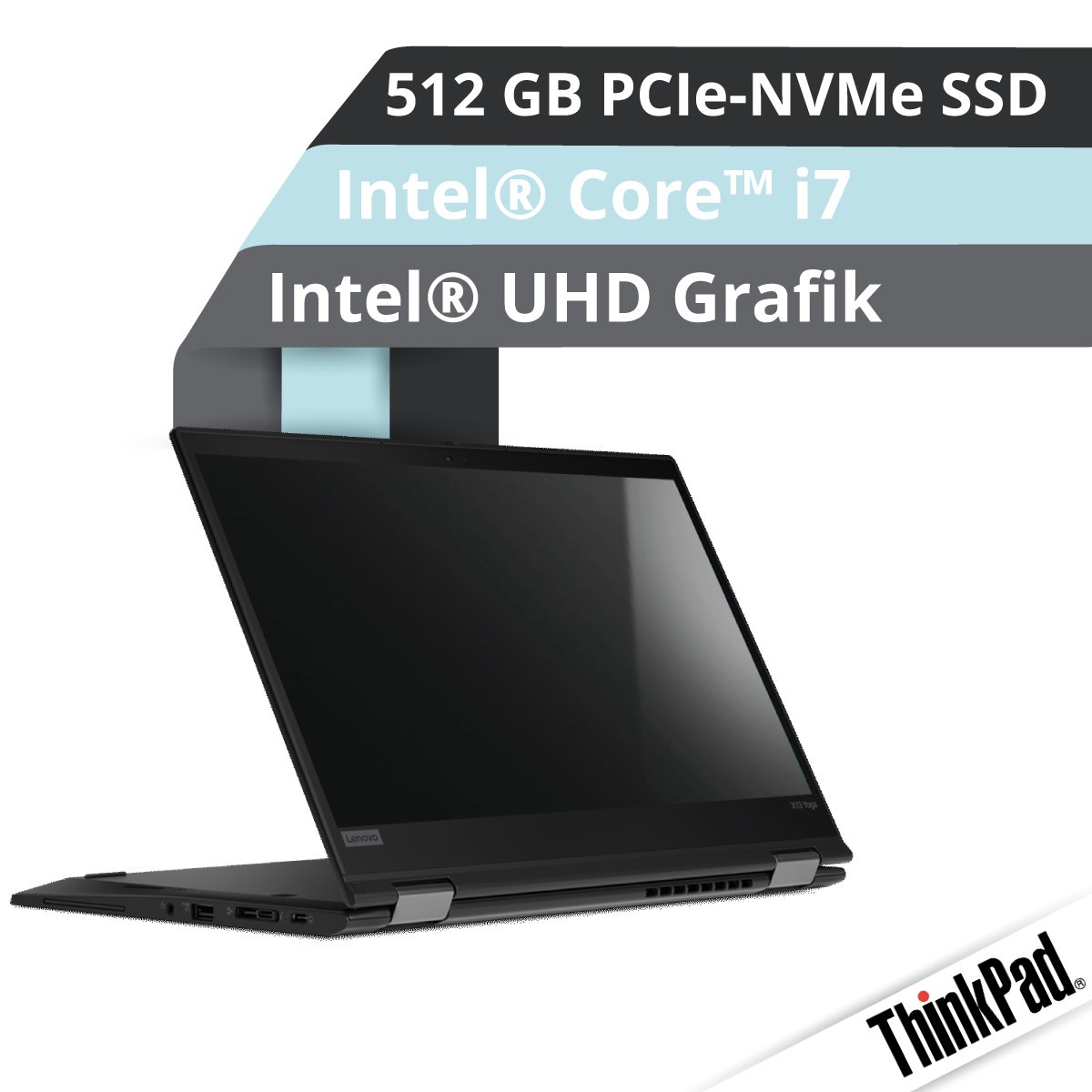 (EOL) Lenovo™ ThinkPad® X13 Yoga Notebook Modell 20SX-0004