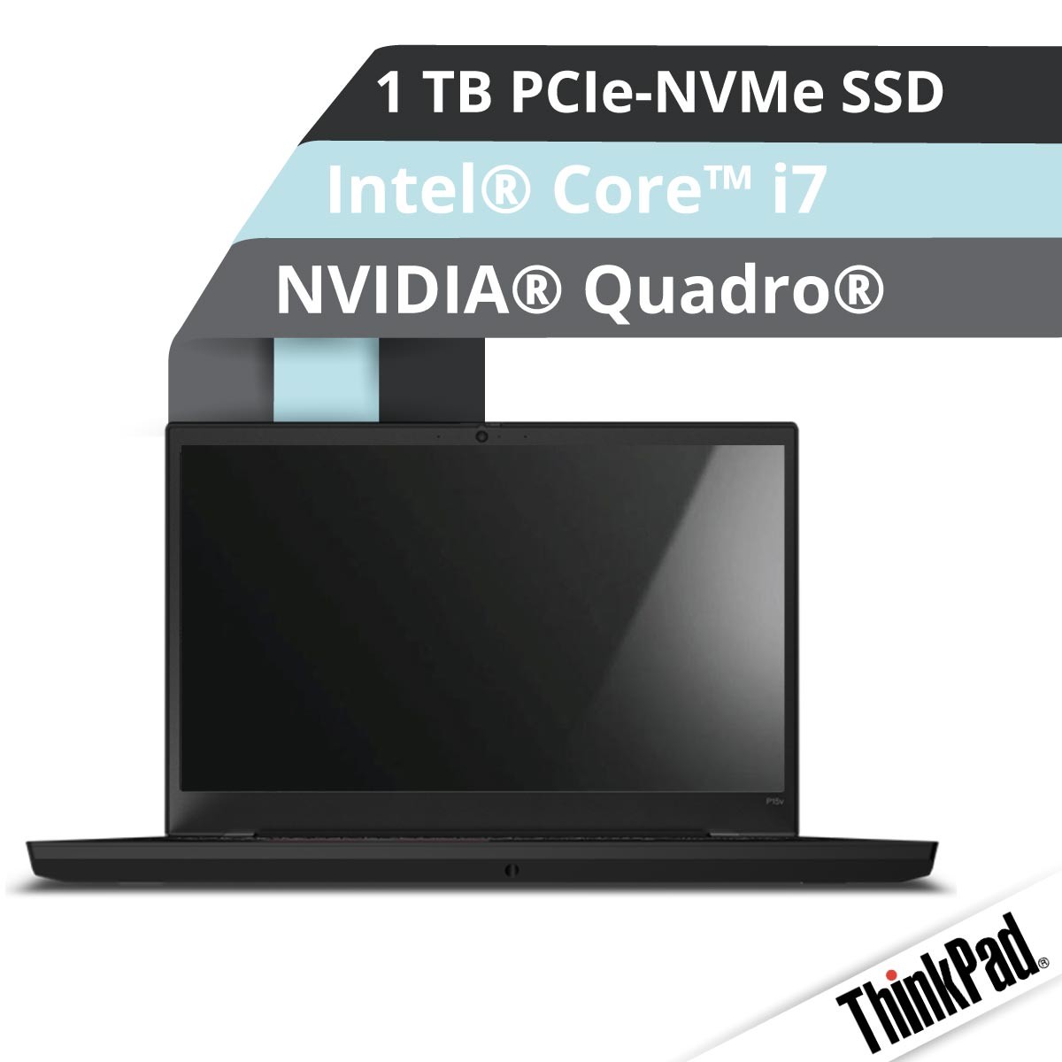 (EOL) Lenovo™ ThinkPad® P15v Notebook Modell 20TQ-003B
