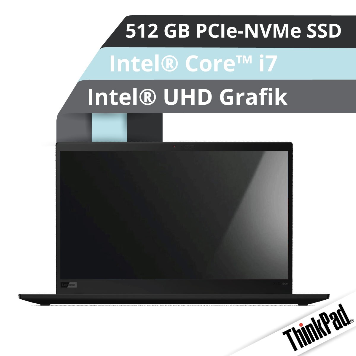(EOL) Lenovo™ ThinkPad® X1 Carbon (8. Gen) Ultrabook Modell 20U9-0006