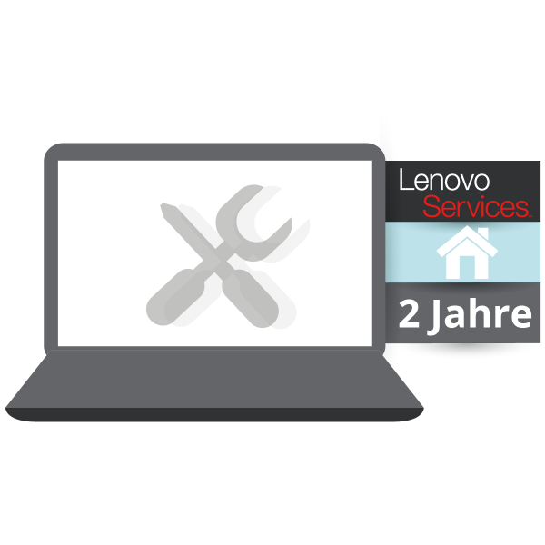 Lenovo™ Garantie Upgrade - 2 Jahre Vor-Ort Garantie (NBD) - Basisgarantie 2 Jahre Bring-In